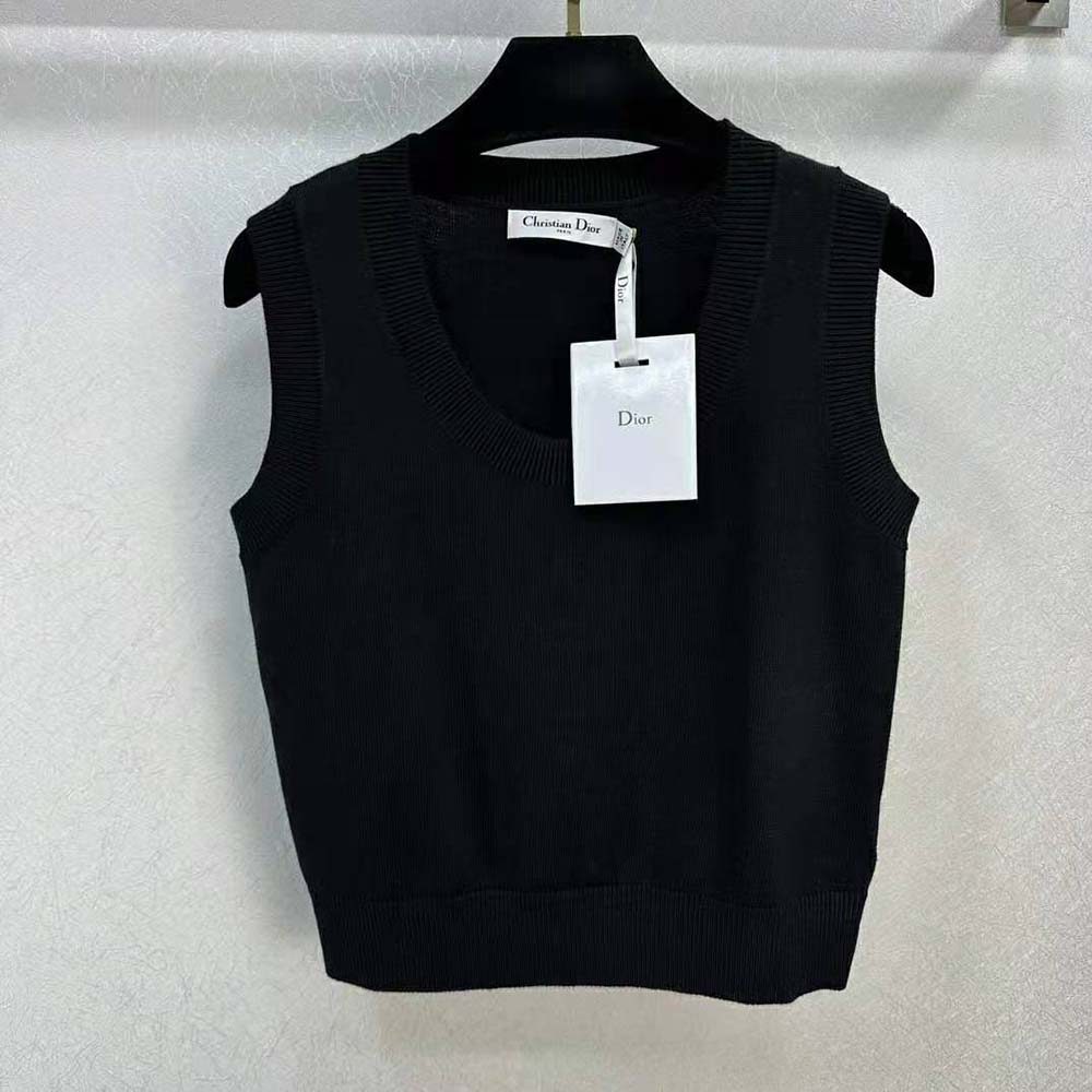 Dior Women Twin-set Black Cashmere Knit 4 Dior Women Twin-set Black Cashmere Knit - Image 4