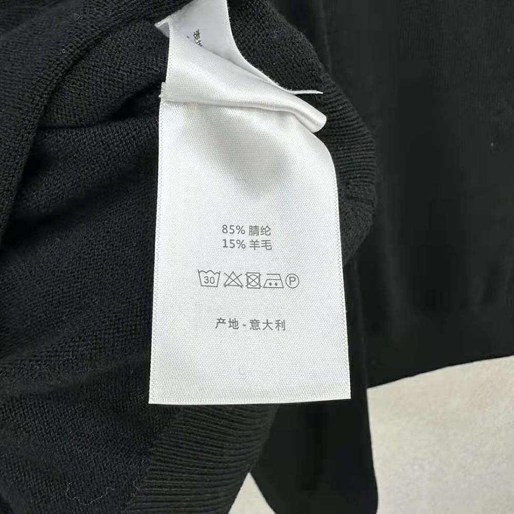 Dior Women Twin-set Black Cashmere Knit 10 Dior Women Twin-set Black Cashmere Knit - Image 10