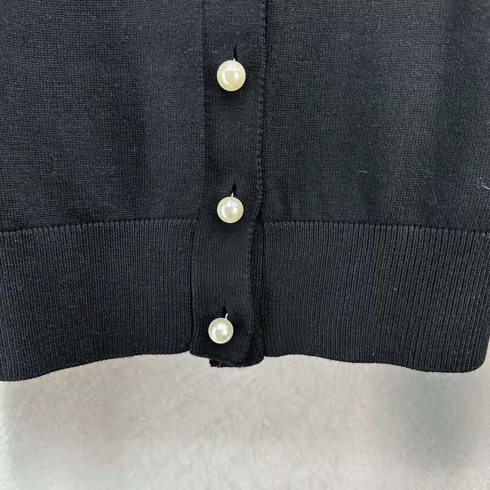 Dior Women Twin-set Black Cashmere Knit 7 Dior Women Twin-set Black Cashmere Knit - Image 7