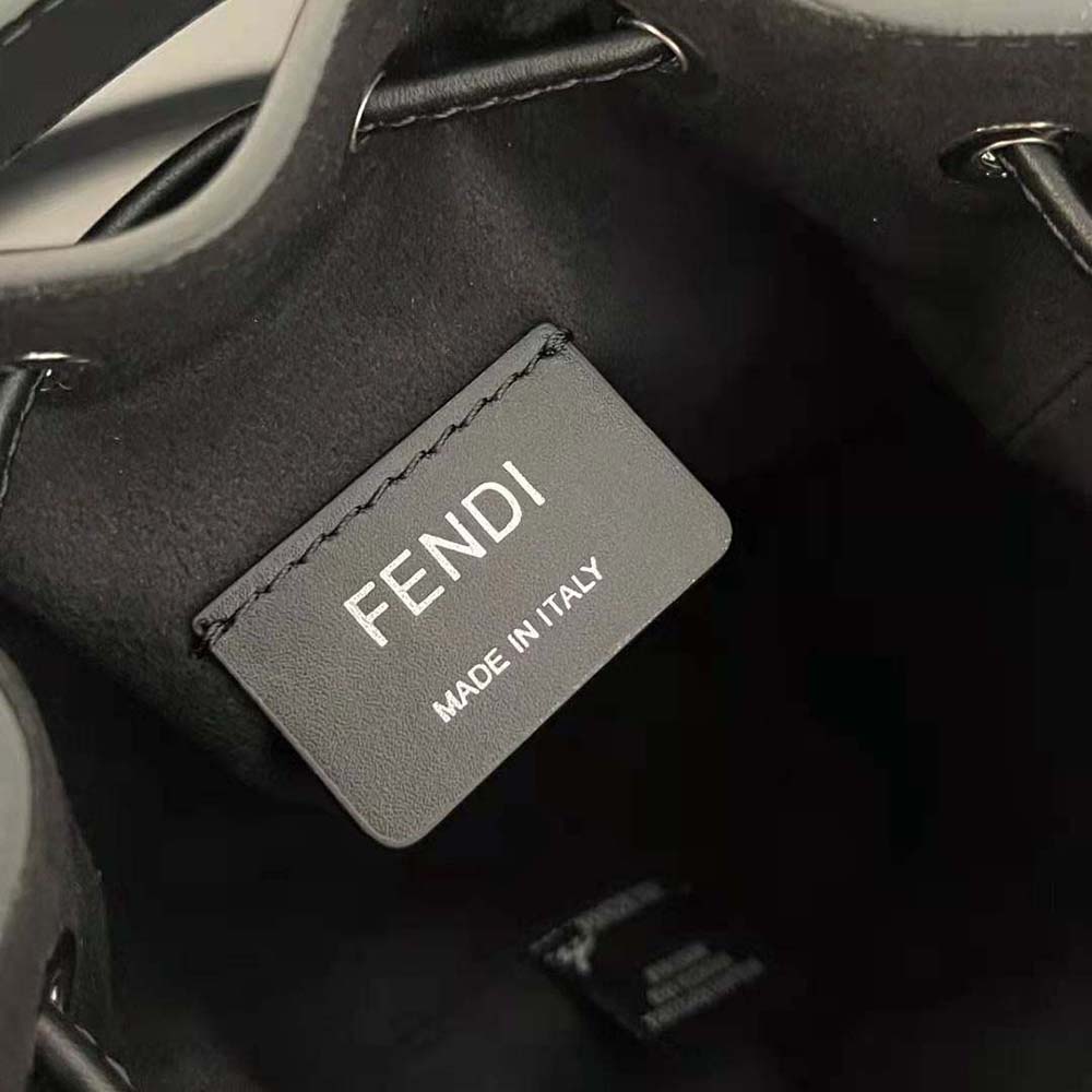 Fendi Women Mon Tresor Black Leather Mini-bag 10 Fendi Women Mon Tresor Black Leather Mini-bag - Image 10