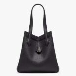 Fendi Women Origami Medium Black Leather Bag That Can be Transformed