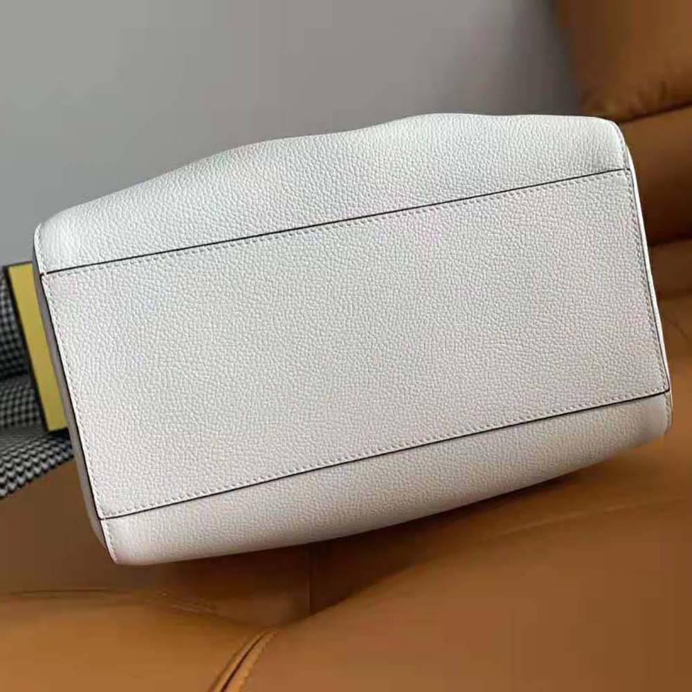 Fendi Women Origami Medium White Leather Bag That Can be Transformed 6 Fendi Women Origami Medium White Leather Bag That Can be Transformed - Image 6