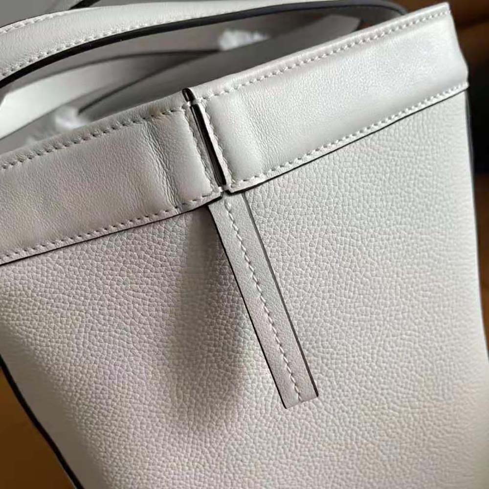 Fendi Women Origami Medium White Leather Bag That Can be Transformed 9 Fendi Women Origami Medium White Leather Bag That Can be Transformed - Image 9