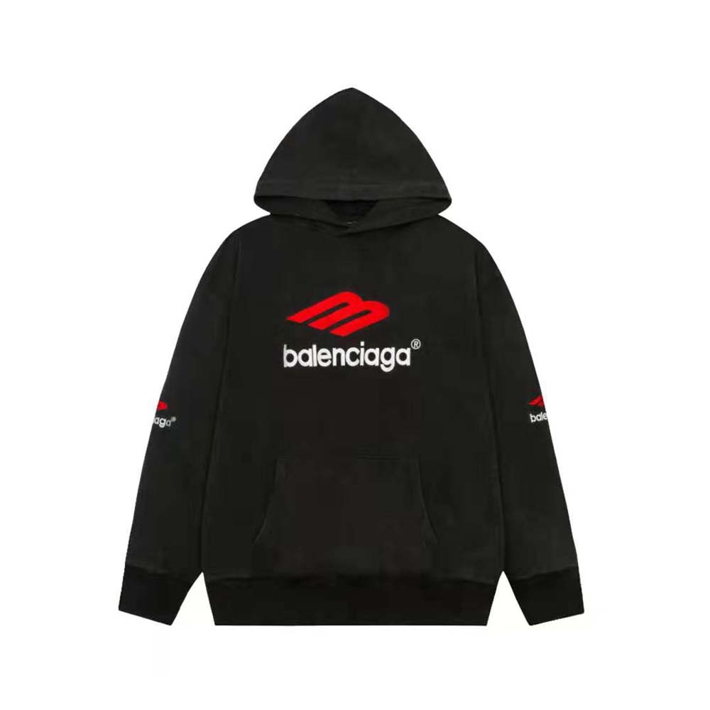 Balenciaga 3B Sports Icon hoodie - Red