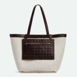 Bottega Veneta Women Medium Flip Flap in Intrecciato Leather