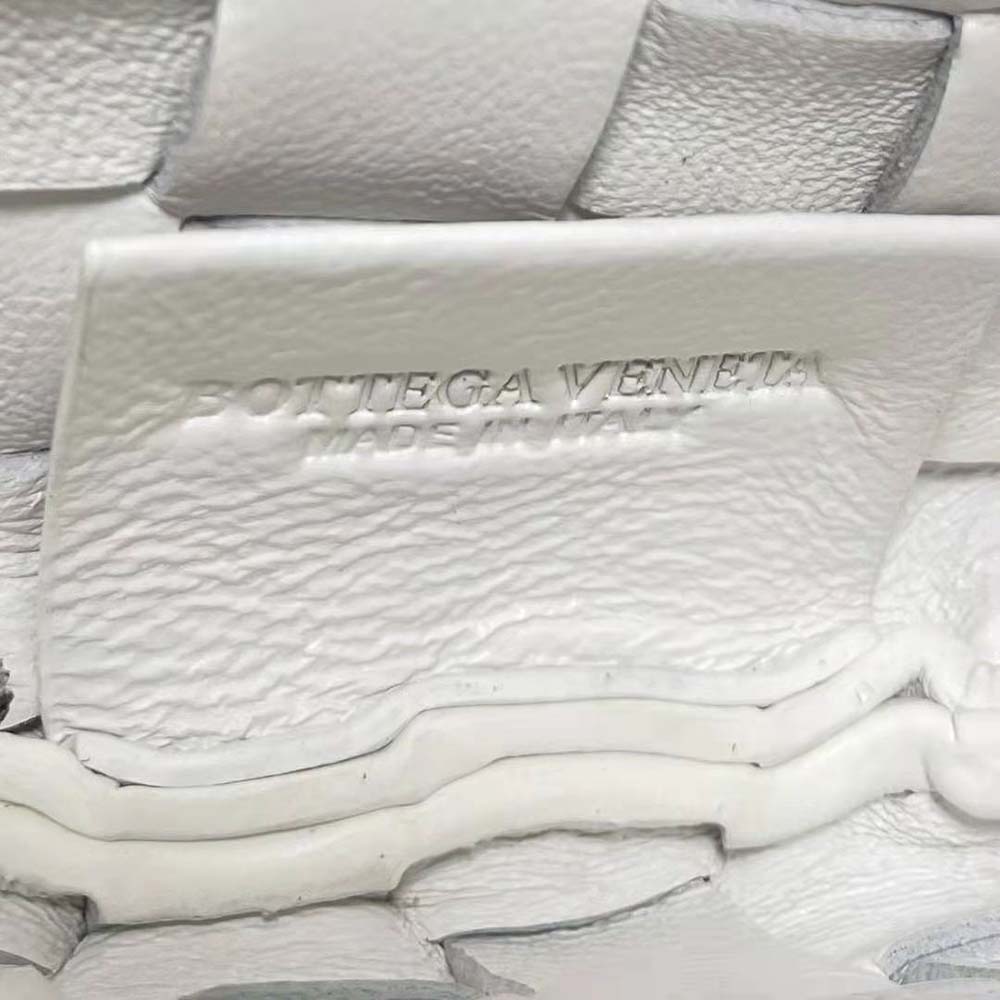 Bottega Veneta Women Mini Sardine in Supple Lambskin Leather-White 7 Bottega Veneta Women Mini Sardine in Supple Lambskin Leather-White - Image 7