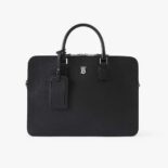 Burberry Men Slim Ainsworth Briefcase-Black
