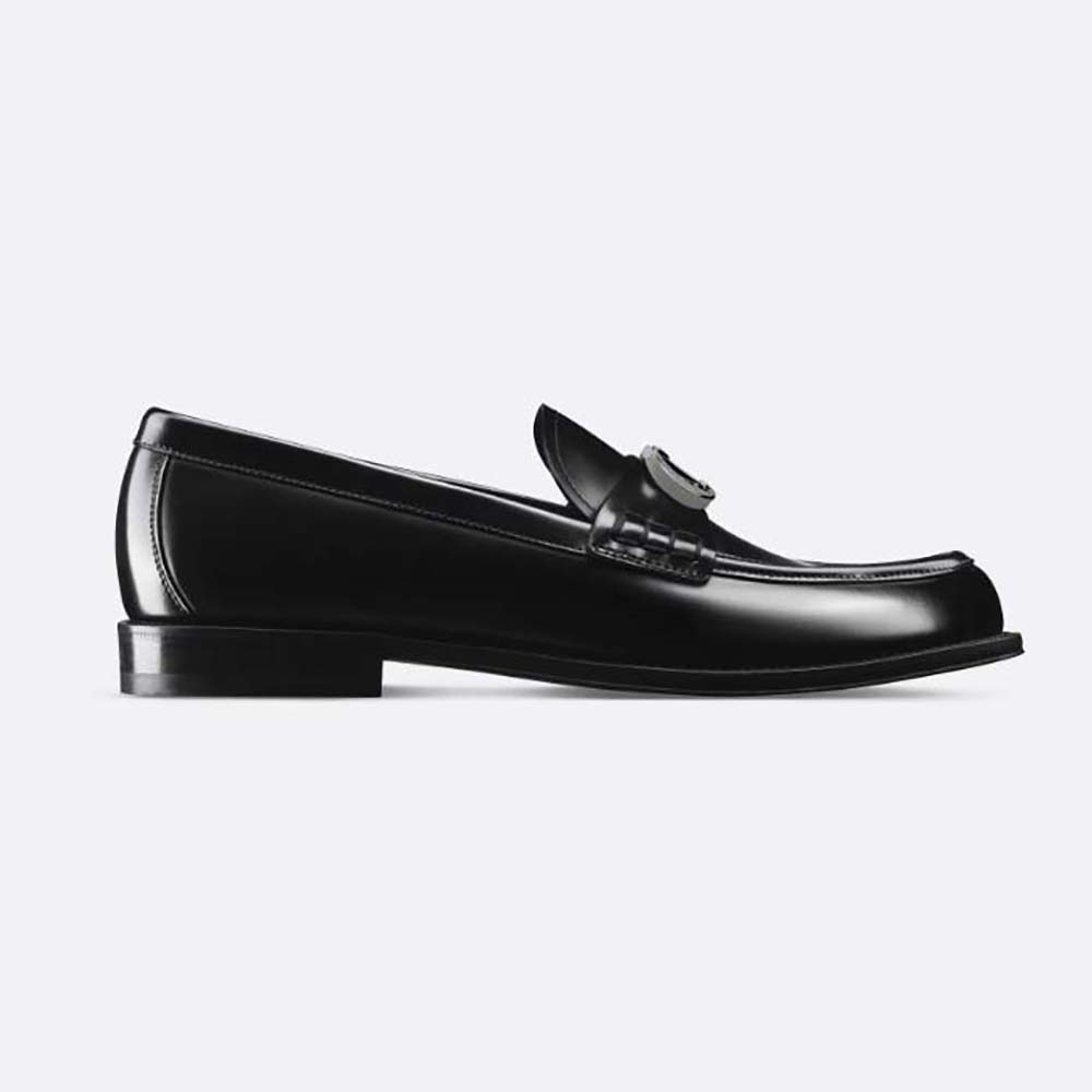 Dior Men Granville Loafer Black Polished Calfskin