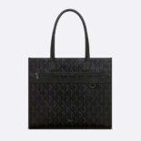 Dior Men Safari Tote Bag Black CD Diamond Canvas