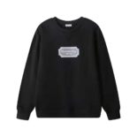 Dior Women Christian Dior Couture Sweatshirt Black Cotton Fleece