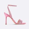 Dior Women Dway Heeled Slide Pink Cotton Embroidered with Metallic Thread and Strass 11 Dior Women Dway Heeled Slide Pink Cotton Embroidered with Metallic Thread and Strass