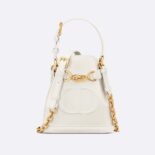 Dior Women Small C'est Dior Bag Latte CD-Embossed Calfskin