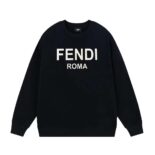 Fendi Women Black Wool Sweater-Black