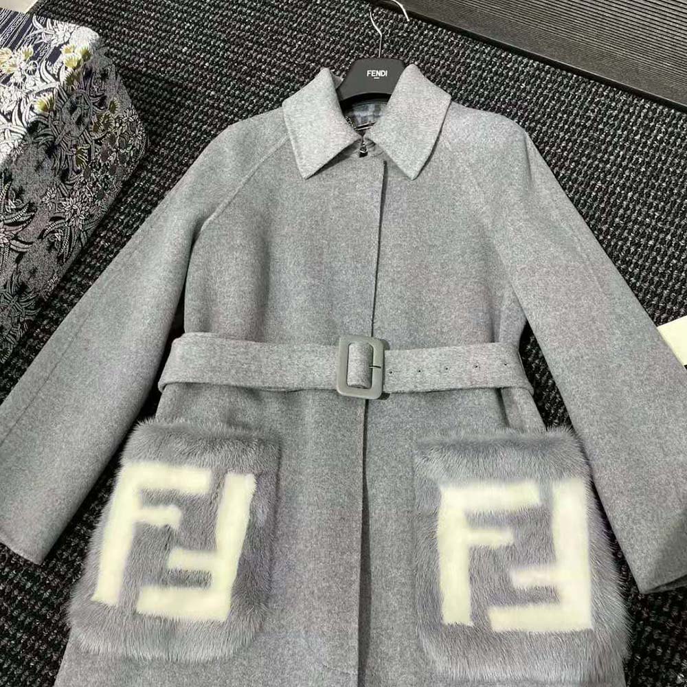 Womens hot sale fendi coat