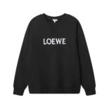 Loewe Women Regular Fit Sweatshirt in Cotton-Black
