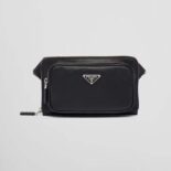 Prada Men Saffiano Leather Belt Bag-Black