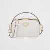 Prada Women Odette Leather Mini-bag-White