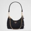 Prada Women Re-Edition 1995 Chaîne Re-Nylon Mini-bag-Black 11 Prada Women Re-Edition 1995 Chaîne Re-Nylon Mini-bag-Black