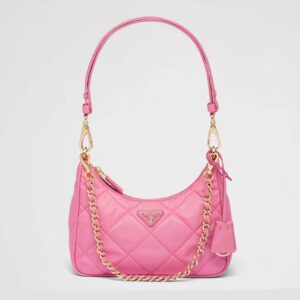 Prada Women Re-Edition 1995 Chaîne Re-Nylon Mini-bag-Pink
