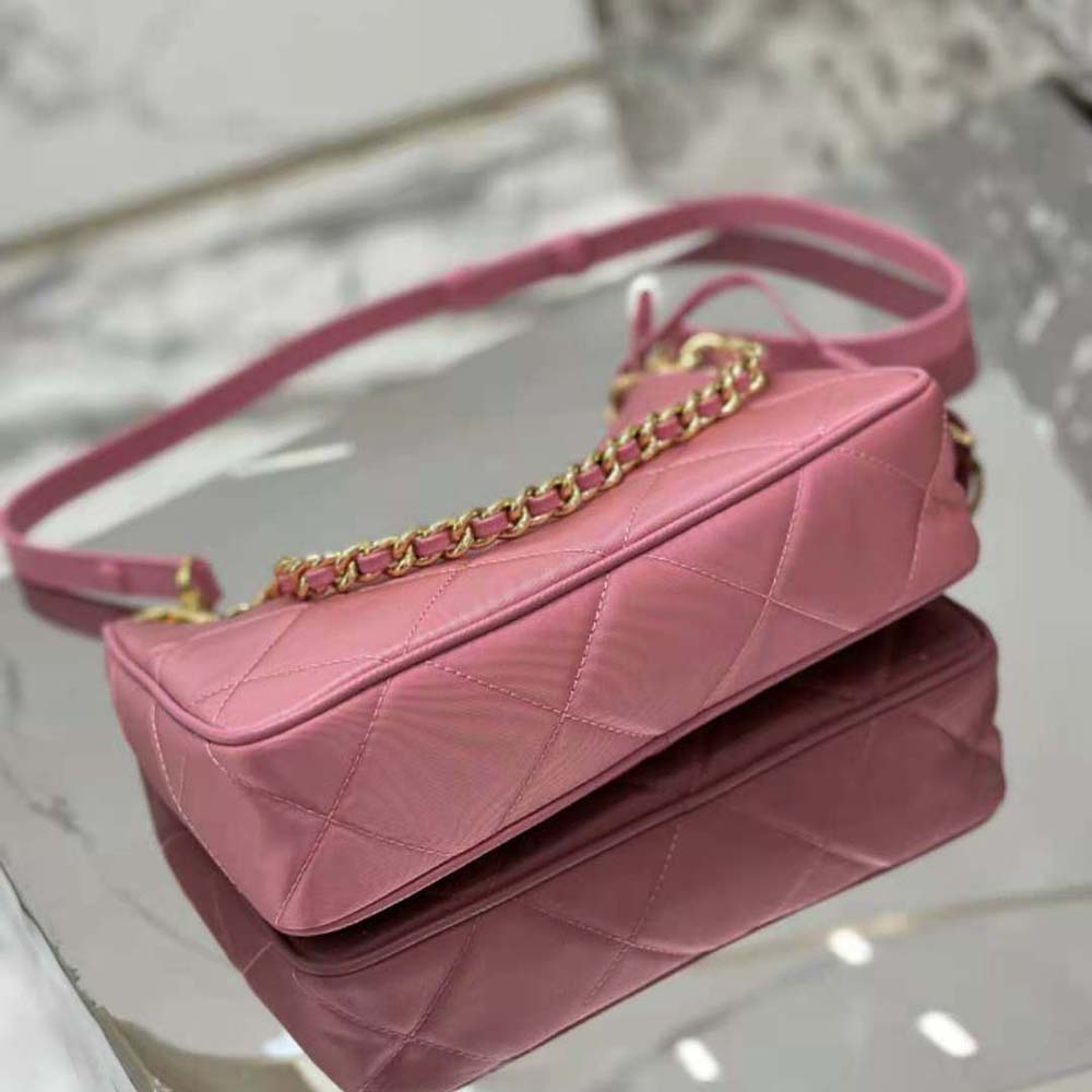 Prada Women Re-Edition 1995 Chaîne Re-Nylon Mini-bag-Pink 7 Prada Women Re-Edition 1995 Chaîne Re-Nylon Mini-bag-Pink - Image 7