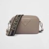 Prada Women Small Leather Bag-Brown