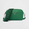 Prada Women Small Leather Bag-Green