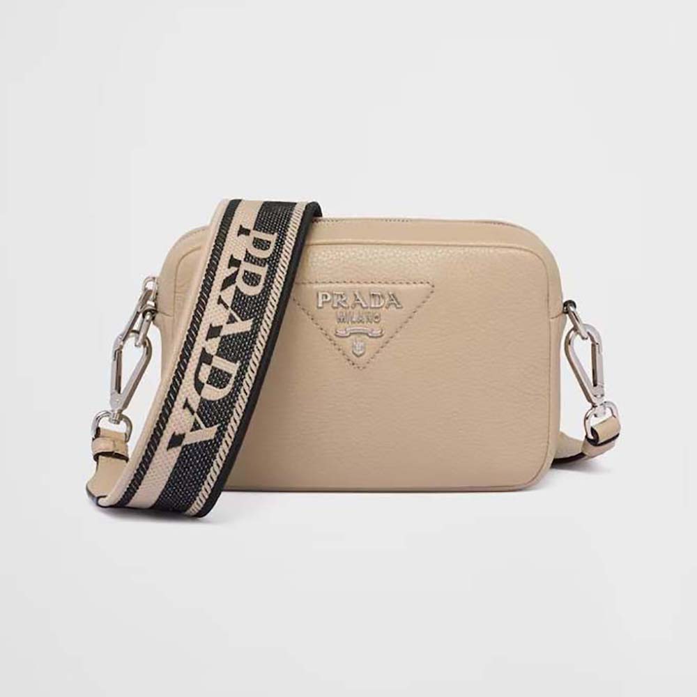 Prada Women Small Leather Bag-Sandy 1 Prada Women Small Leather Bag-Sandy