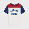 Celine Women Paris 70's T-shirt in Cotton Jersey