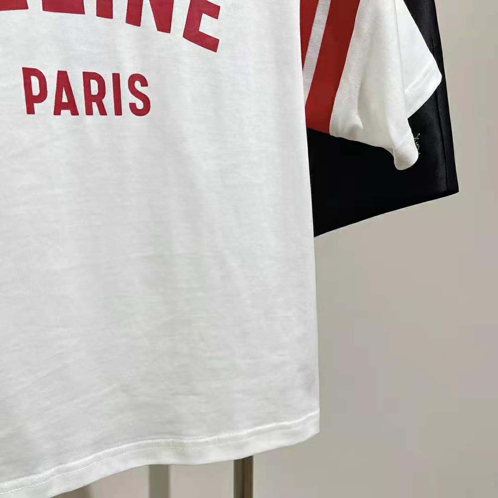 celine paris boxy T-shirt in cotton jersey