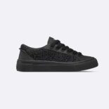 Dior Men B33 Sneaker - Limited and Numbered Edition Black Smooth Calfskin