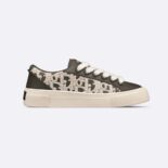 Dior Men B33 Sneaker - Limited and Numbered Edition Khaki Smooth Calfskin