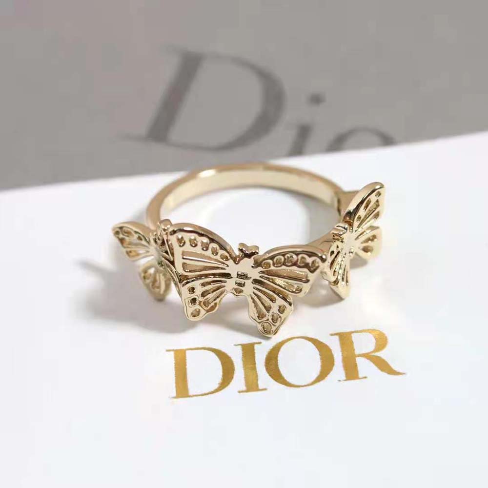 Dior Women Métamorphose Ring Gold-Finish Metal 4 Dior Women Métamorphose Ring Gold-Finish Metal - Image 4