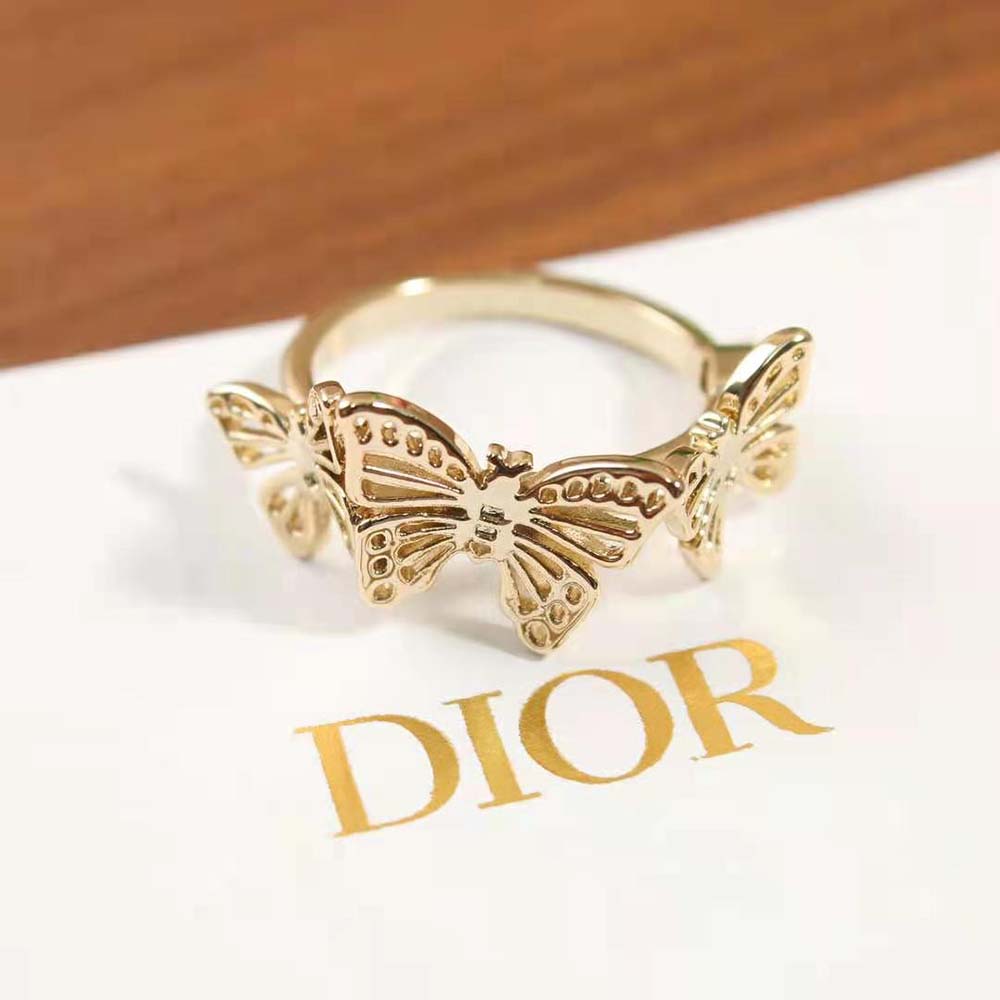 Dior Women Métamorphose Ring Gold-Finish Metal 6 Dior Women Métamorphose Ring Gold-Finish Metal - Image 6