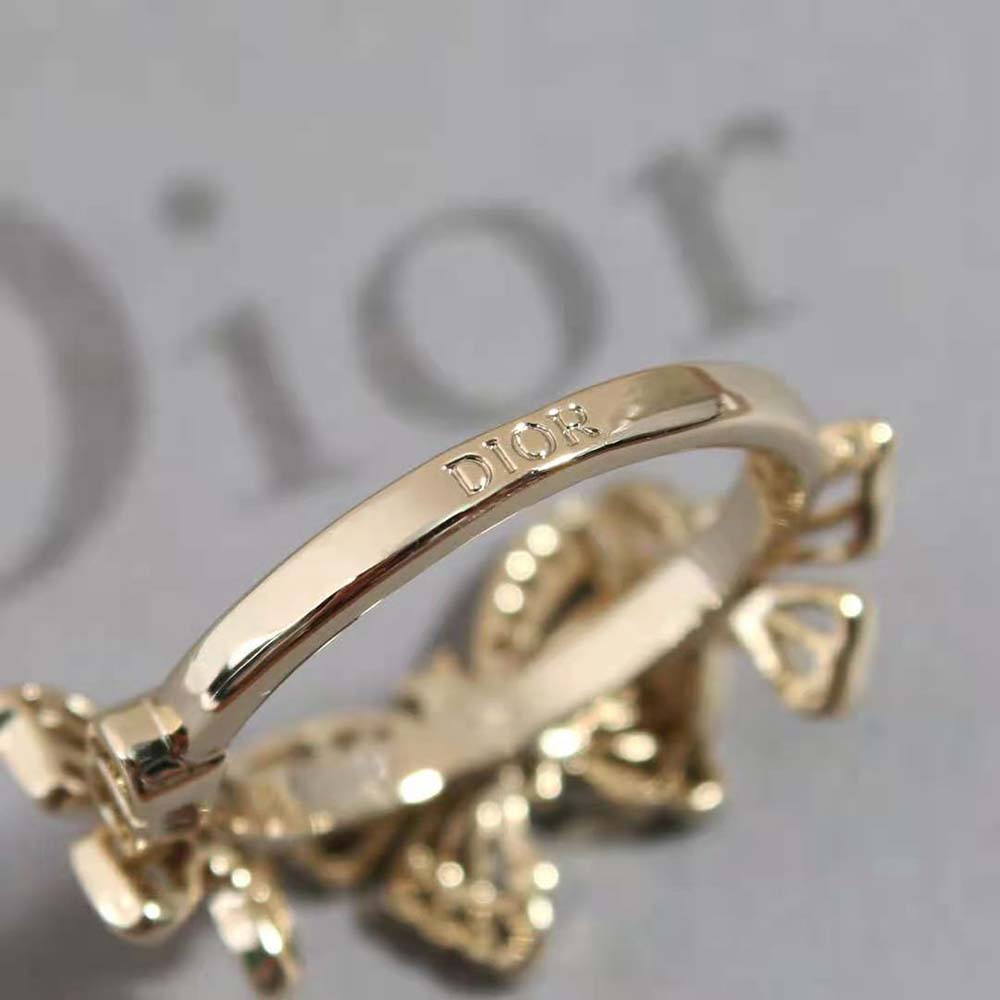Dior Women Métamorphose Ring Gold-Finish Metal 7 Dior Women Métamorphose Ring Gold-Finish Metal - Image 7