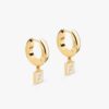 Fendi Women Forever Fendi Earrings Gold-colored-White