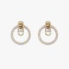 Fendi Women Hoop Earrings with Fendi O’Lock Motif