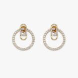 Fendi Women Hoop Earrings with Fendi O’Lock Motif