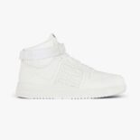 Givenchy Men G4 High Top Sneakers in Leather-White