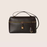 Loro Piana Women Extra Bag in Calfskin Leather-Brown