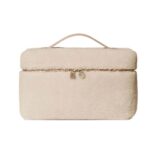 Loro Piana Women Extra Pocket Pouch L19 in Sheepskin Leather