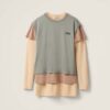 Miu Miu Women Set of 3 Jersey T-shirts with Logo Patch