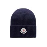 Moncler Unisex Wool Beanie with Moncler Logo
