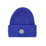 Moncler Unisex Wool Beanie with Moncler Logo