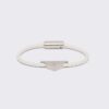 Prada Women Braided Nappa Leather Bracelet