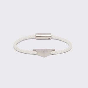 Prada Women Braided Nappa Leather Bracelet