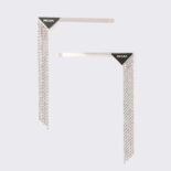 Prada Women Brass Hair Clip
