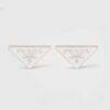 Prada Women Symbole Earrings in 925 Sterling Silver