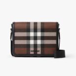 Burberry Men Small Alfred Messenger Bag-Brown