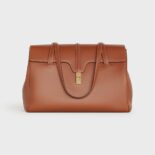 Celine Women Large Soft 16 Bag in Smooth Calfskin-Brown
