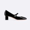 Dior Women Jolie Dior Pump Black Patent Calfskin